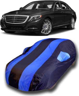 KASHYAP FASHION WORLD Car Cover For Mercedes Benz S-Class (With Mirror Pockets)(Blue)