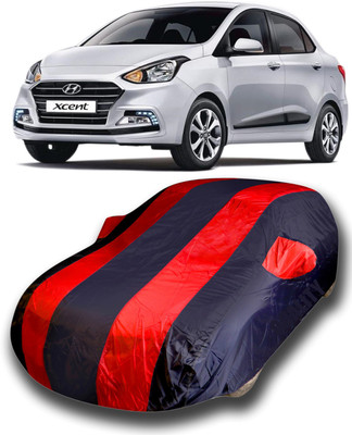 KUSHWAHA Car Cover For Hyundai Xcent (With Mirror Pockets)(Multicolor)