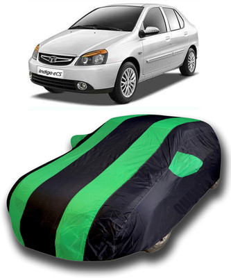 SanginiSang Car Cover For Tata Indigo eCS (With Mirror Pockets)(Multicolor)