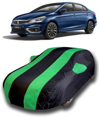 KUSHWAHA Car Cover For Maruti Suzuki Ciaz (With Mirror Pockets)(Multicolor)