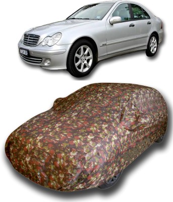 siddharth fashion Car Cover For Mercedes Benz C220 (With Mirror Pockets)(Multicolor)