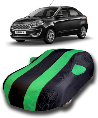 SanginiSang Car Cover For Ford Figo Aspire (With Mirror Pockets)(Multicolor)