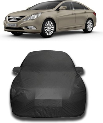 KASHYAP FASHION WORLD Car Cover For Hyundai Sonata Transform (With Mirror Pockets)(Grey)