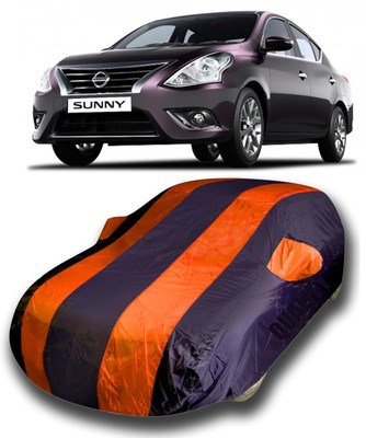 KASHYAP ENTERPRISE Car Cover For Nissan Sunny (With Mirror Pockets)(Multicolor)