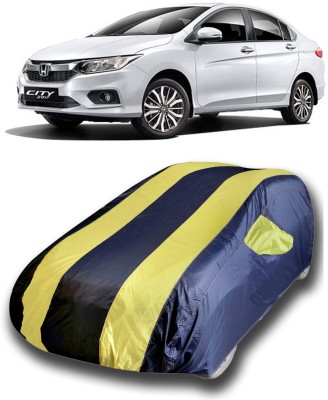 KUSHWAHA Car Cover For Honda City ZX (With Mirror Pockets)(Multicolor)