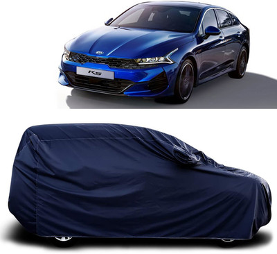 KUSHWAHA Car Cover For Kia Optima (With Mirror Pockets)(Blue)