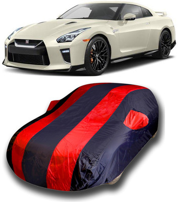 KASHYAP FASHION WORLD Car Cover For Nissan GT-R (With Mirror Pockets)(Multicolor)