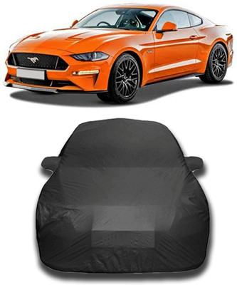 KASHYAP FASHION WORLD Car Cover For Ford Mustang Facelift (With Mirror Pockets)(Grey)