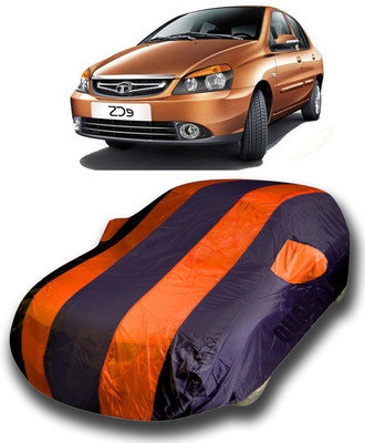 KASHYAP FASHION WORLD Car Cover For Tata Indigo CS (With Mirror Pockets)(Multicolor)