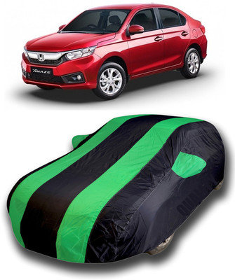 KUSHWAHA Car Cover For Honda Amaze (With Mirror Pockets)(Multicolor)