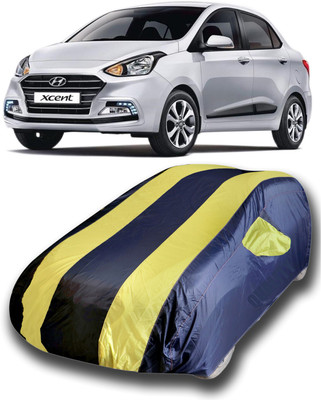 SanginiSang Car Cover For Hyundai Xcent (With Mirror Pockets)(Multicolor)