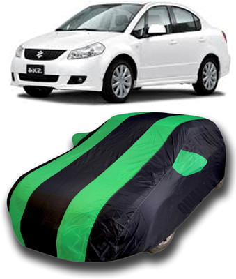 siddharth fashion Car Cover For Maruti Suzuki SX4 (With Mirror Pockets)(Multicolor)