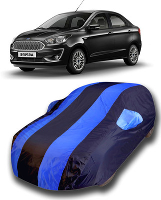 SanginiSang Car Cover For Ford Figo Aspire (With Mirror Pockets)(Multicolor)