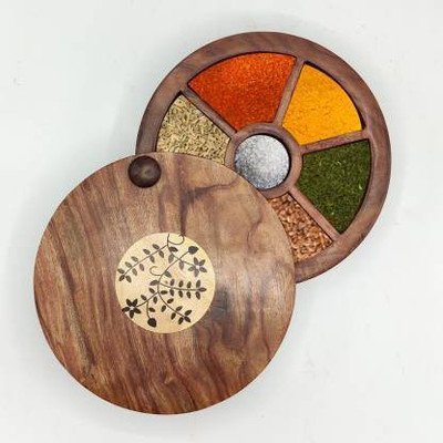 Smarts collection Spice Set Wooden(1 Piece)