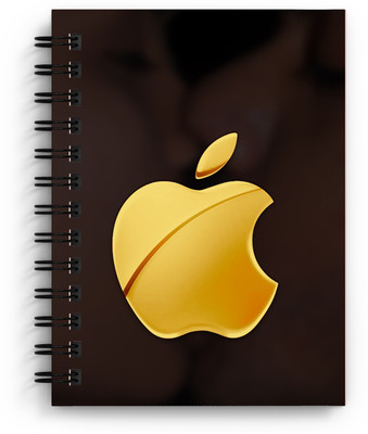 DIKRAFT Apple fruit print handmade diary A5 Diary Unruled 150 Pages(Multicolor)