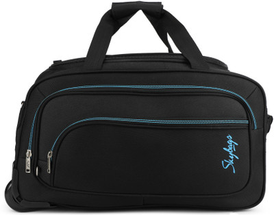 SKYBAGS SCOT PLUS DFT (E) 54 BLACK Duffel With Wheels (Strolley)