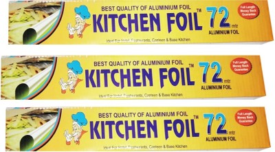 Kitchen Foil KC Foil Aluminium 72meter-3 Aluminium Foil(Pack of 3, 216 m)