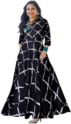 MUDRIKA Anarkali Gown(Black)