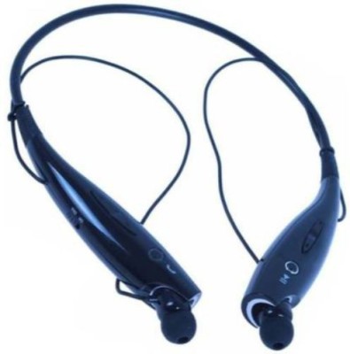 GUGGU TEJ_585R_ HBS 730 Neck Band Wireless Bluetooth Headset Bluetooth Headset(Black, In the Ear)