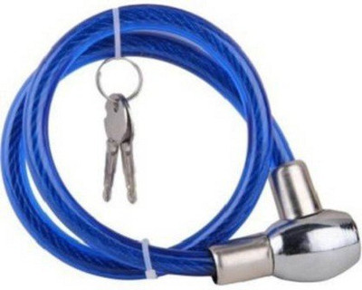 AOWBIKES Iron Cable Lock For Helmet