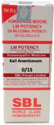 SBL Kali Arsenicosum 0/15 LM Globules(20 g)