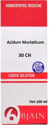 Bjain Acidum Muriaticum 30 CH Dilution(100 ml)