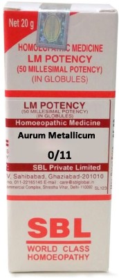 SBL Aurum Metallicum 0/11 LM Globules(20 g)