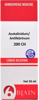 Bjain Acetalinidum/Antifebrinum 200 CH Dilution(30 ml)