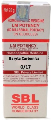 SBL Baryta Carbonica 0/17 LM Globules(20 g)