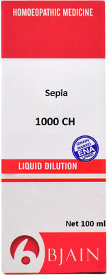 Bjain Sepia 1000 CH Dilution(100 ml)
