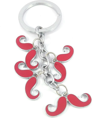 Key Era Man Moustache Curve Metal Key Chain