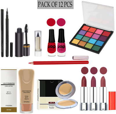 Volo All In One Makeup Kit For Women 29J2021A66(Pack of 12)