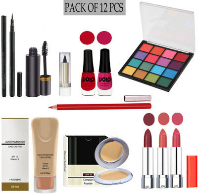 Volo All In One Makeup Kit For Women 29J2021A44(Pack of 12)
