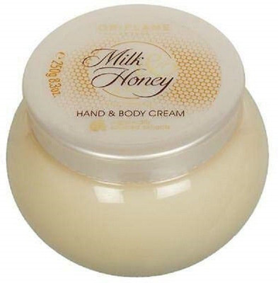 Oriflame Sweden Milk & Honey Gold nourishing Hand & Body Cream(250 g)