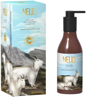 NEUD Goat Milk Premium Moisturizing Lotion for Men & Women – 1 Pack(300 ml)