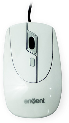 Envent Honeybee Wired Ambidextrous Optical Mouse(USB 2.0, White)