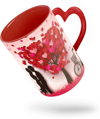 Tee Mafia heart-boy-gir--heart Ceramic Coffee Mug(330 ml)