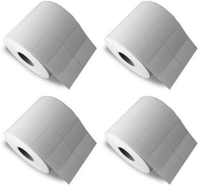 aditya labels 50 mm X 25 mm Chromo Self Adhesive Paper Label(White)