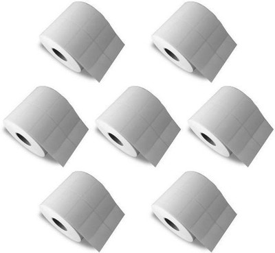 aditya labels 50 mm X 25 mm Chromo Self Adhesive Paper Label(White)