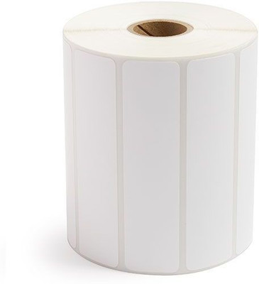 aditya labels 100 mm X 25 mm Chromo Self Adhesive Paper Label(Smooth White)