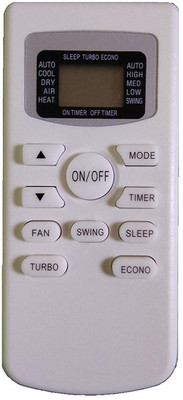 BhalTech VE-116 AC Compatible Vestar Remote Controller(White)