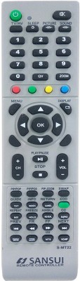 Akshita S-MT22 Compatible For LED LCD V Remote Control SANSUI Remote Controller(Black)