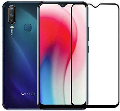PRITISH Edge To Edge Tempered Glass for Vivo Y17(Pack of 1)