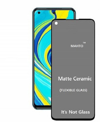 Matte Guard Tempered Glass Guard for Redmi Note 9, Mi note 9 matte temper glass(Pack of 1)