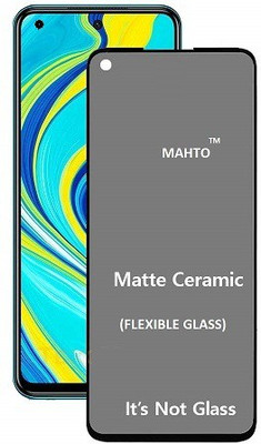 Matte Guard Tempered Glass Guard for Redmi Note 9, Mi note 9 matte temper glass(Pack of 1)