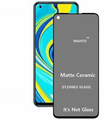 Matte Guard Tempered Glass Guard for Redmi Note 9, Mi note 9 matte temper glass(Pack of 1)