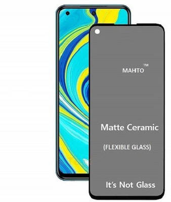 Matte Guard Tempered Glass Guard for Redmi Note 9, Mi note 9 matte temper glass(Pack of 1)