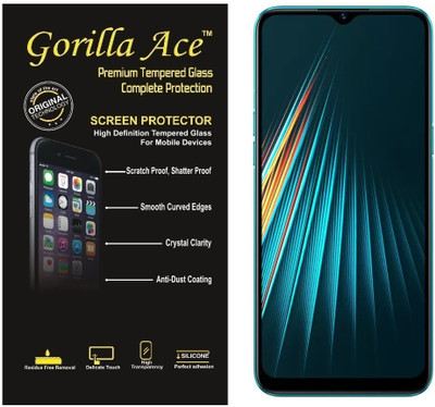 Gadget Five Edge To Edge Tempered Glass for Realme 5, Realme 5i, Realme 5S(Pack of 1)