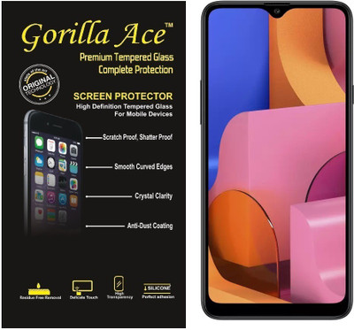 GORILLA PRO Edge To Edge Tempered Glass for Samsung Galaxy A20S(Pack of 1)