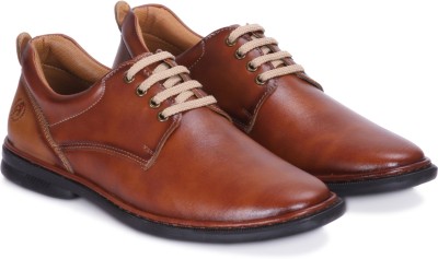 Big Boon DERBY SHOES Derby For Men(Tan , 9)